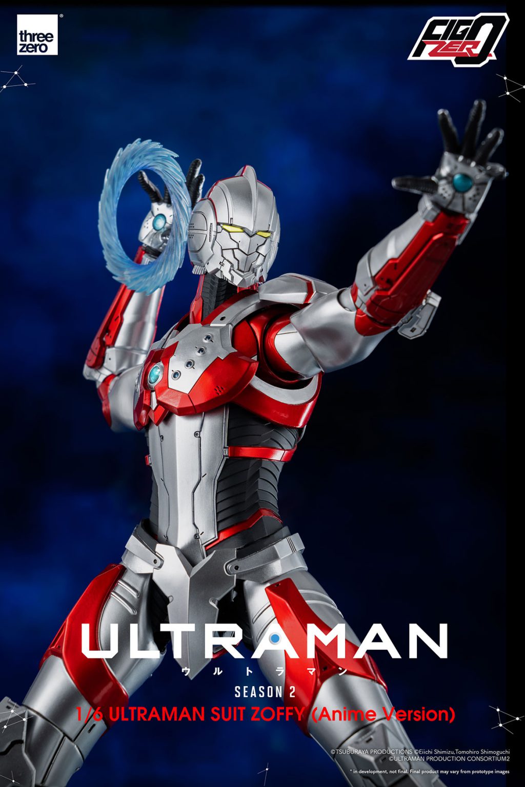 Anime Ultraman Season Figzero Ultraman Suit Zoffy Anime Version