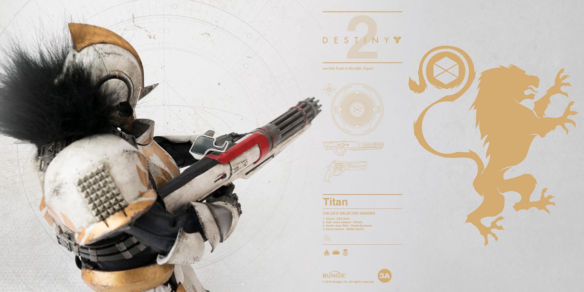 DESTINY 2 TITAN CALUS’S SELECTED SHADER – threezero store