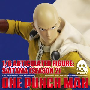  ThreeZero One Punch Man: Saitama (Season 2 Version) 1: 6 Scale  Articulated Figure, Multicolor (3Z0134) : Toys & Games