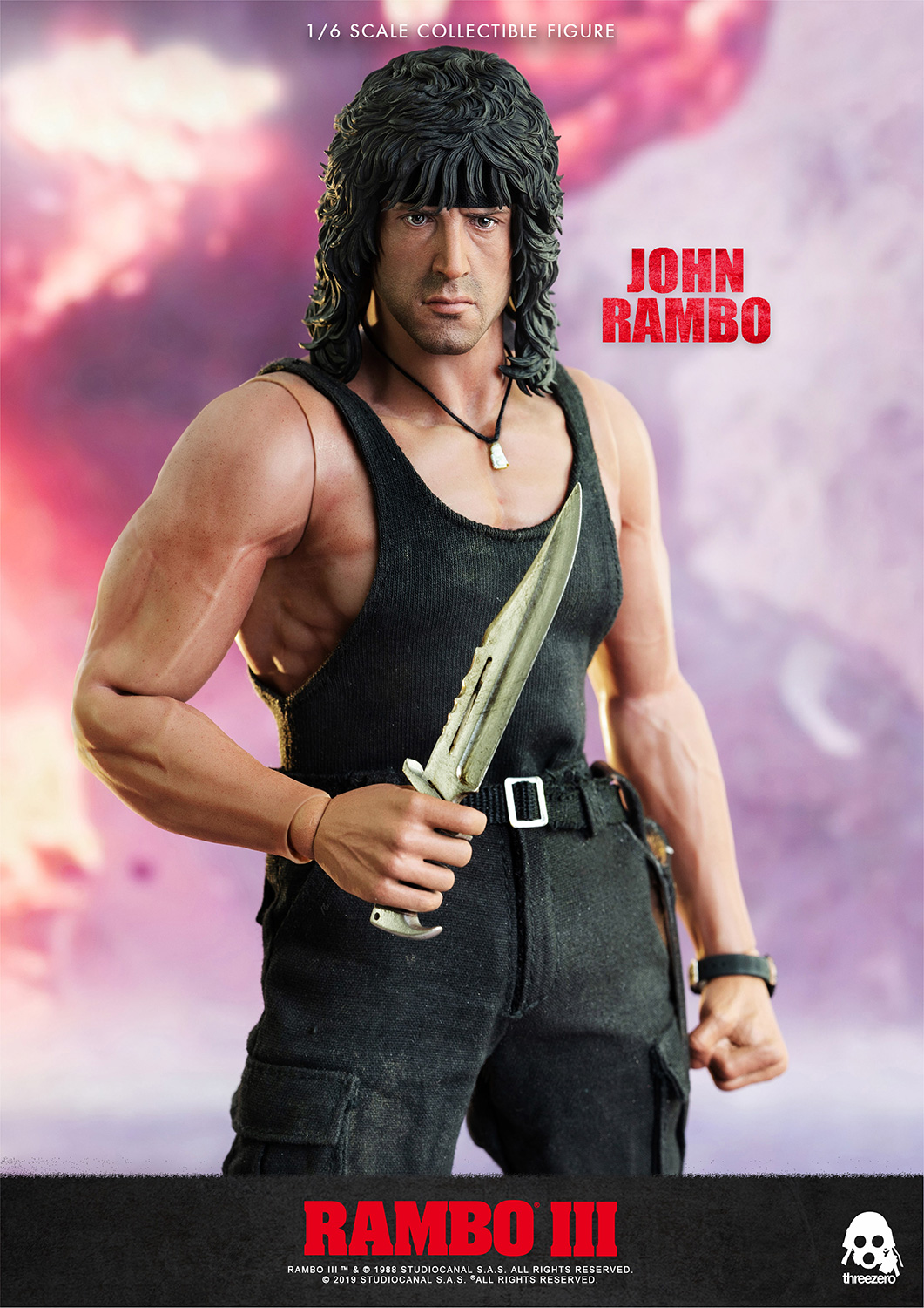 THREEZERO Rambo First Blood John Rambo 1/6 Scale Figure - MCFLY  COLECIONÁVEIS
