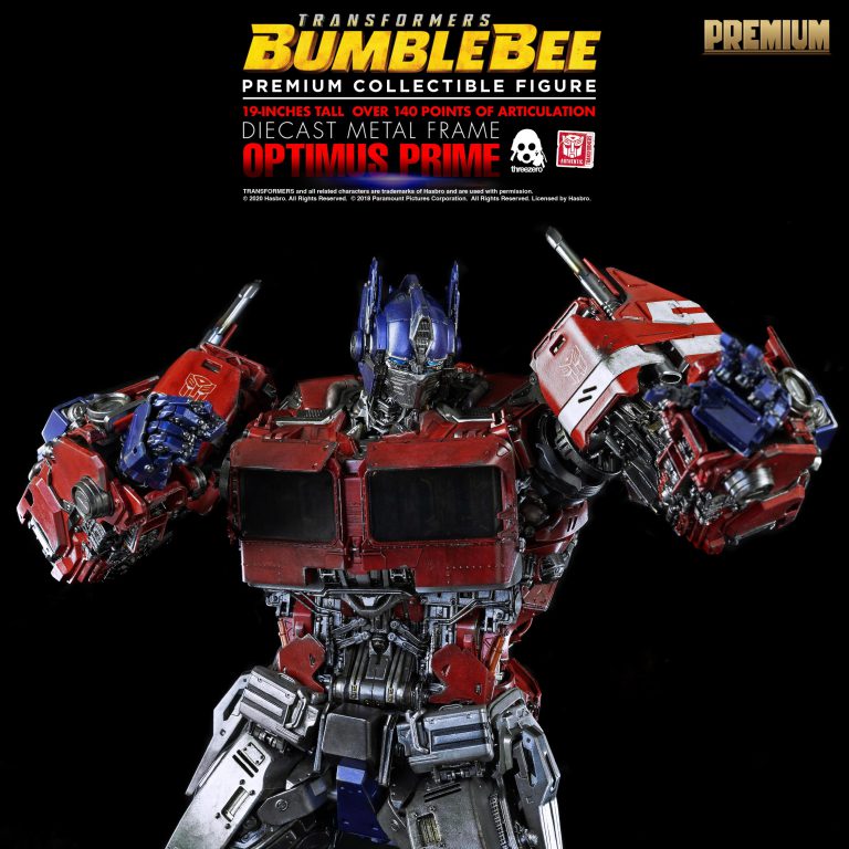 Transformers: BumblebeePREMIUM Optimus Prime – threezero store