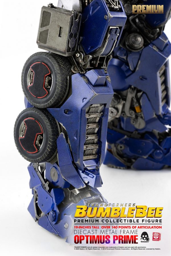 Optimus Prime Transformers Bumblebee Movie threezero Premium Scale Action  Figure 