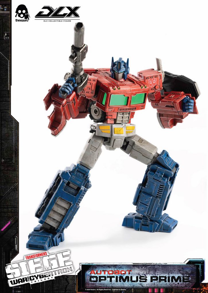 Hasbro x Threezero PresentsDLX Optimus PrimeTransformers: War For ...