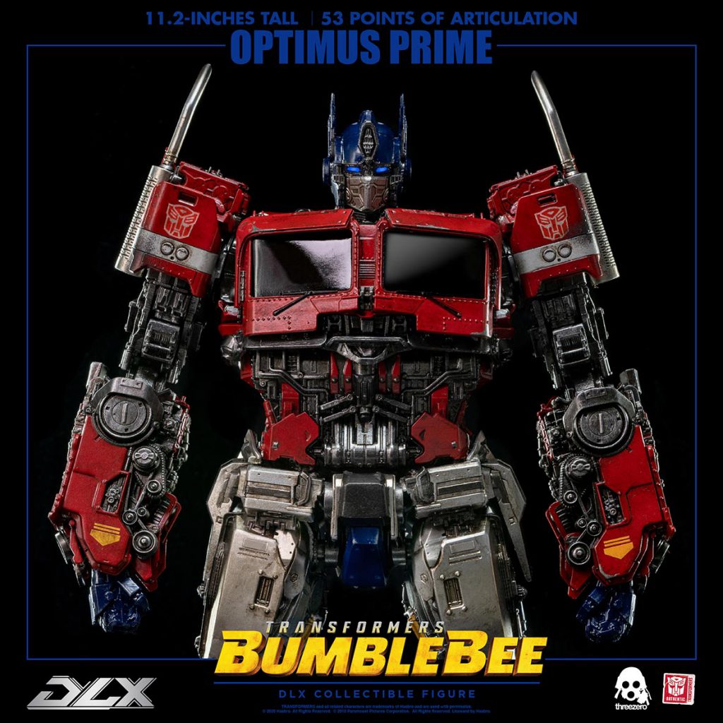 Transformers Bumblebee   DLX Optimus Prime   Threezero Store