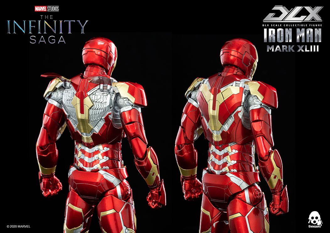 Marvel Studios: The Infinity SagaDLX Iron Man Mark 43 – threezero 