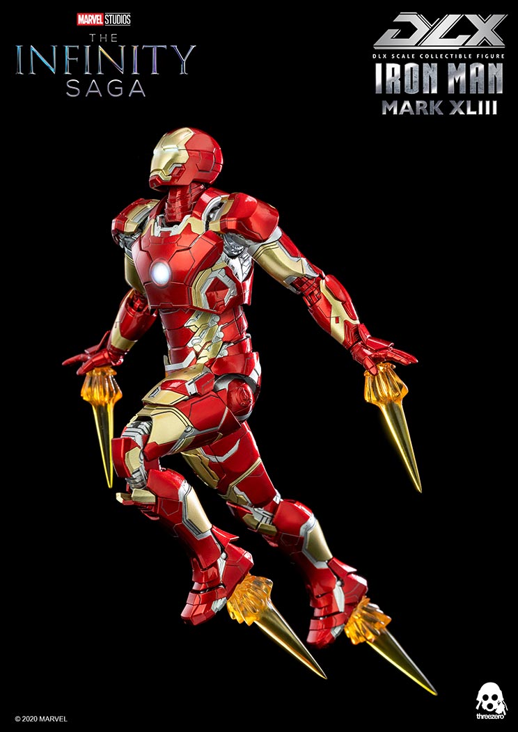 Marvel Studios: The Infinity SagaDLX Iron Man Mark 43 – threezero