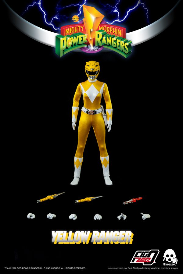 power ranger mighty morphin yellow ranger