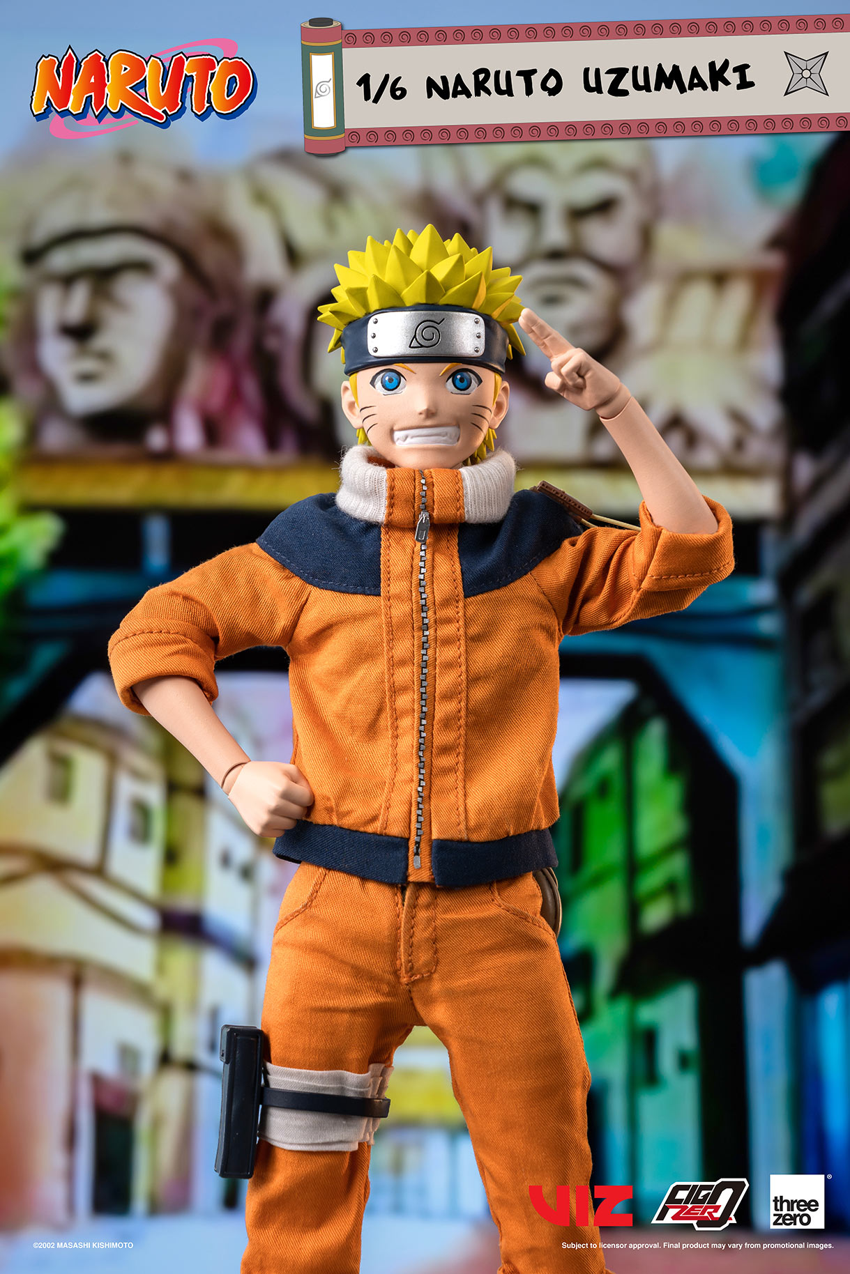 FigZero Naruto Uzumaki 1/6 Scale Collectible Action Figure