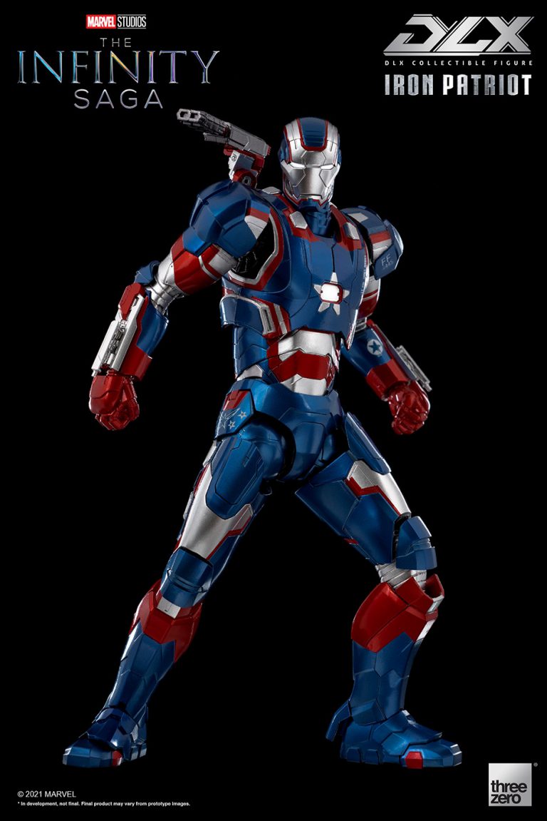 Marvel Studios: The Infinity SagaDLX Iron Patriot – threezero store