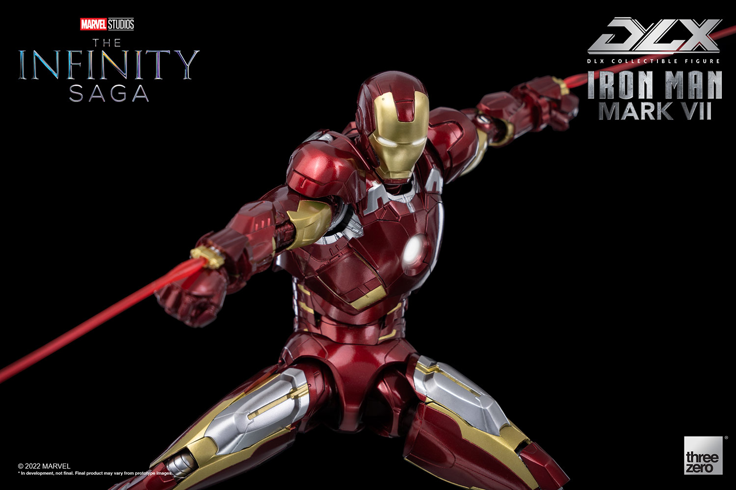 DLX Iron Man Mark 7(DLX アイアンマン・マーク7) Marvel Studios: The Infinity Saga(マーベル・スタジオ: インフィニティ・サーガ) 1/12 完成品 可動フィギュア threezero(スリーゼロ)