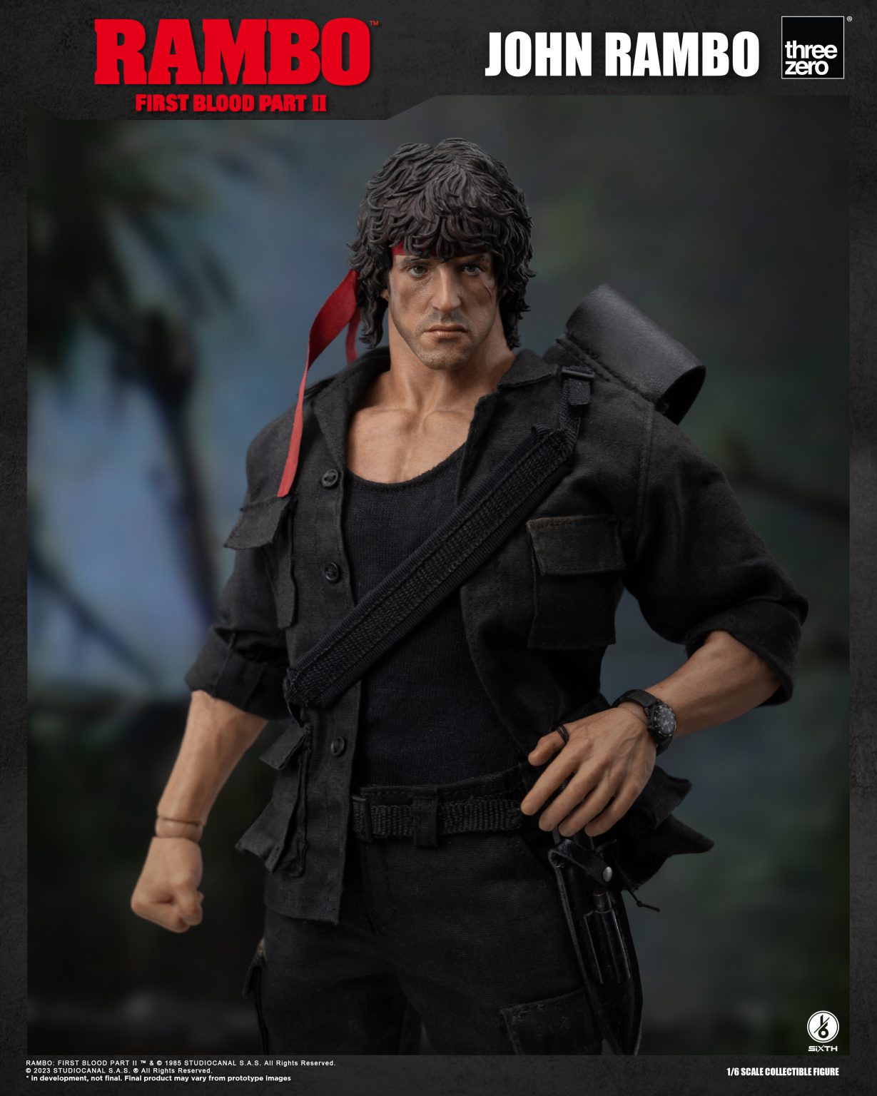 Rambo: First Blood Part II1/6 John Rambo – threezero store