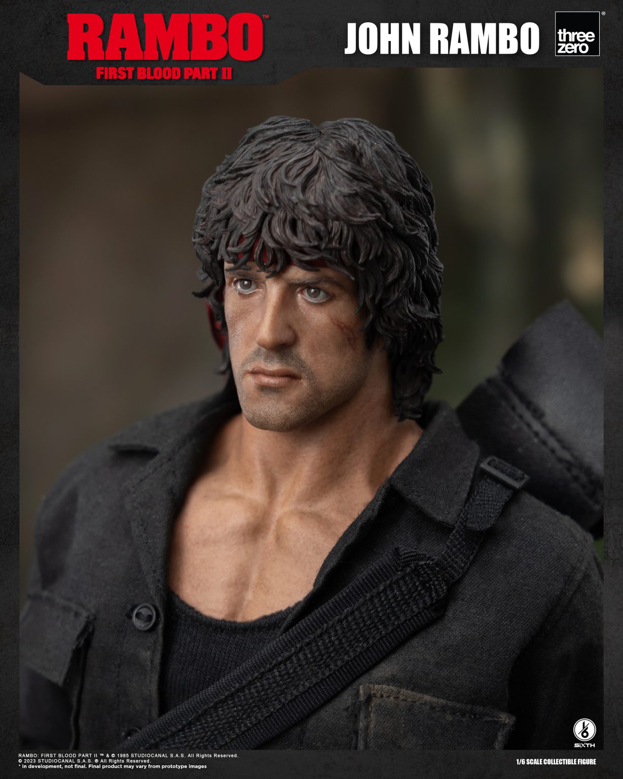 Rambo: First Blood Part II1/6 John Rambo – Threezero Store