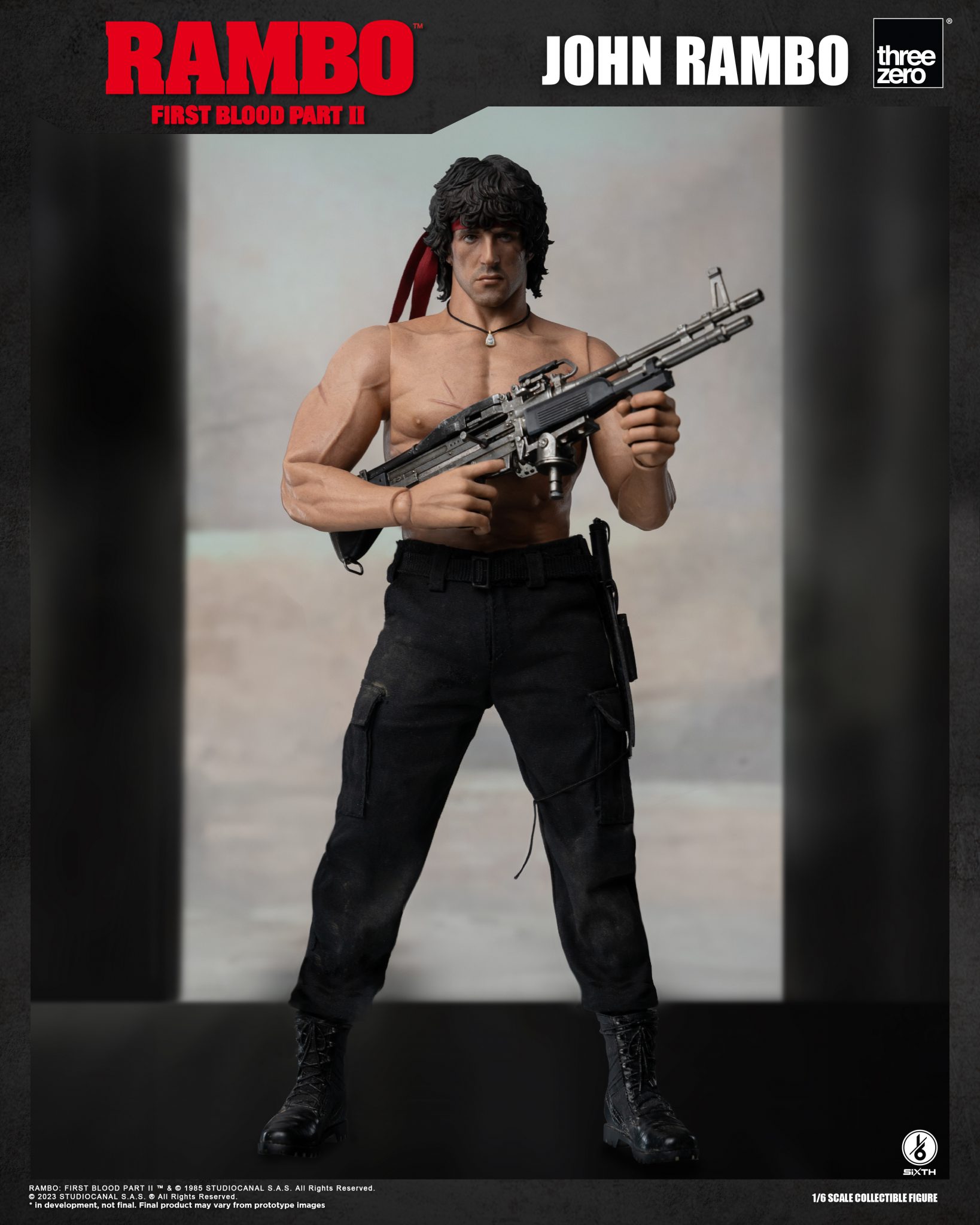 Rambo: First Blood Part II1/6 John Rambo – Threezero Store