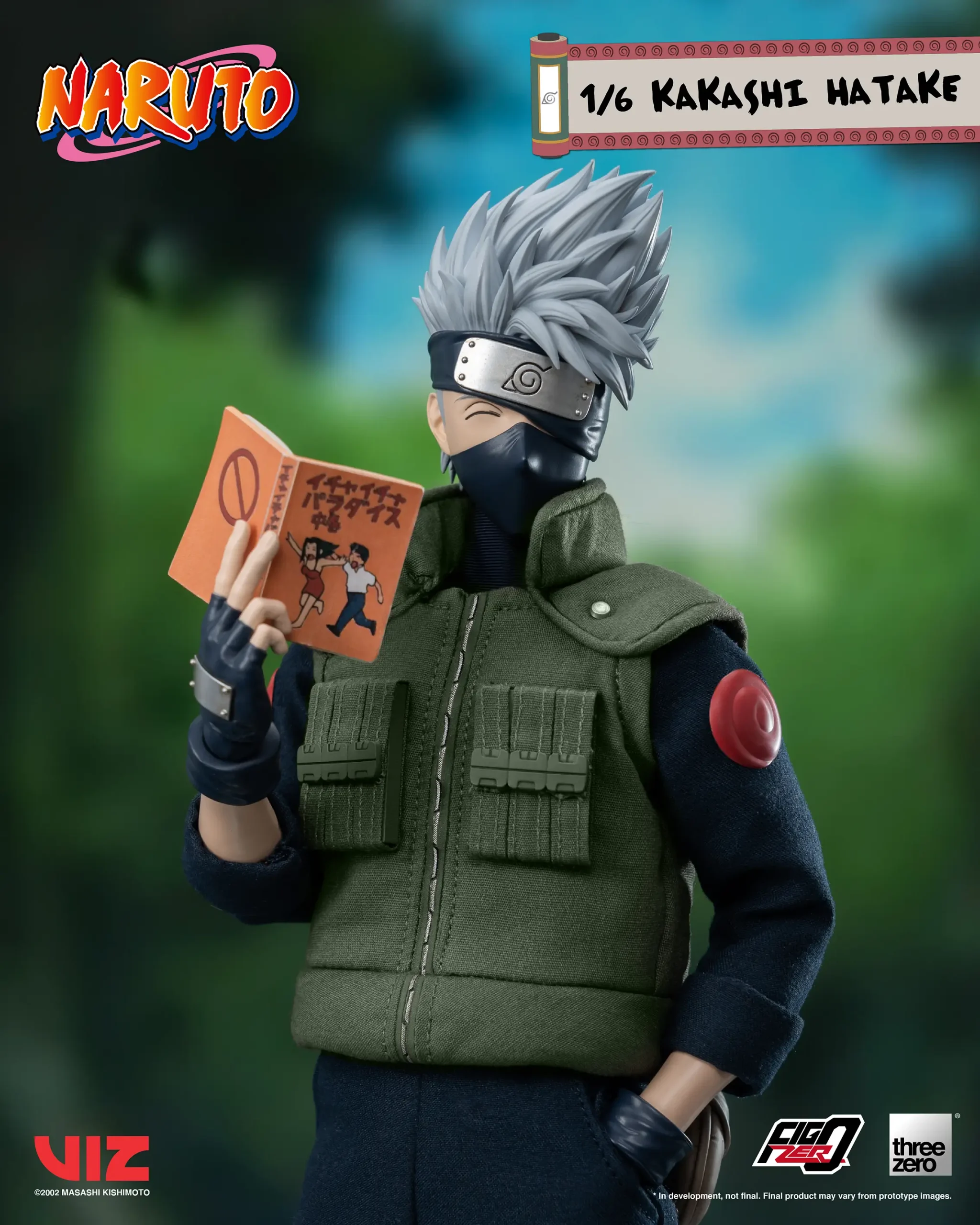 FigZero 1/6 Kakashi Hatake reproduces the character's genius Jonin period  in the early part of the NARUTO story. – threezero store