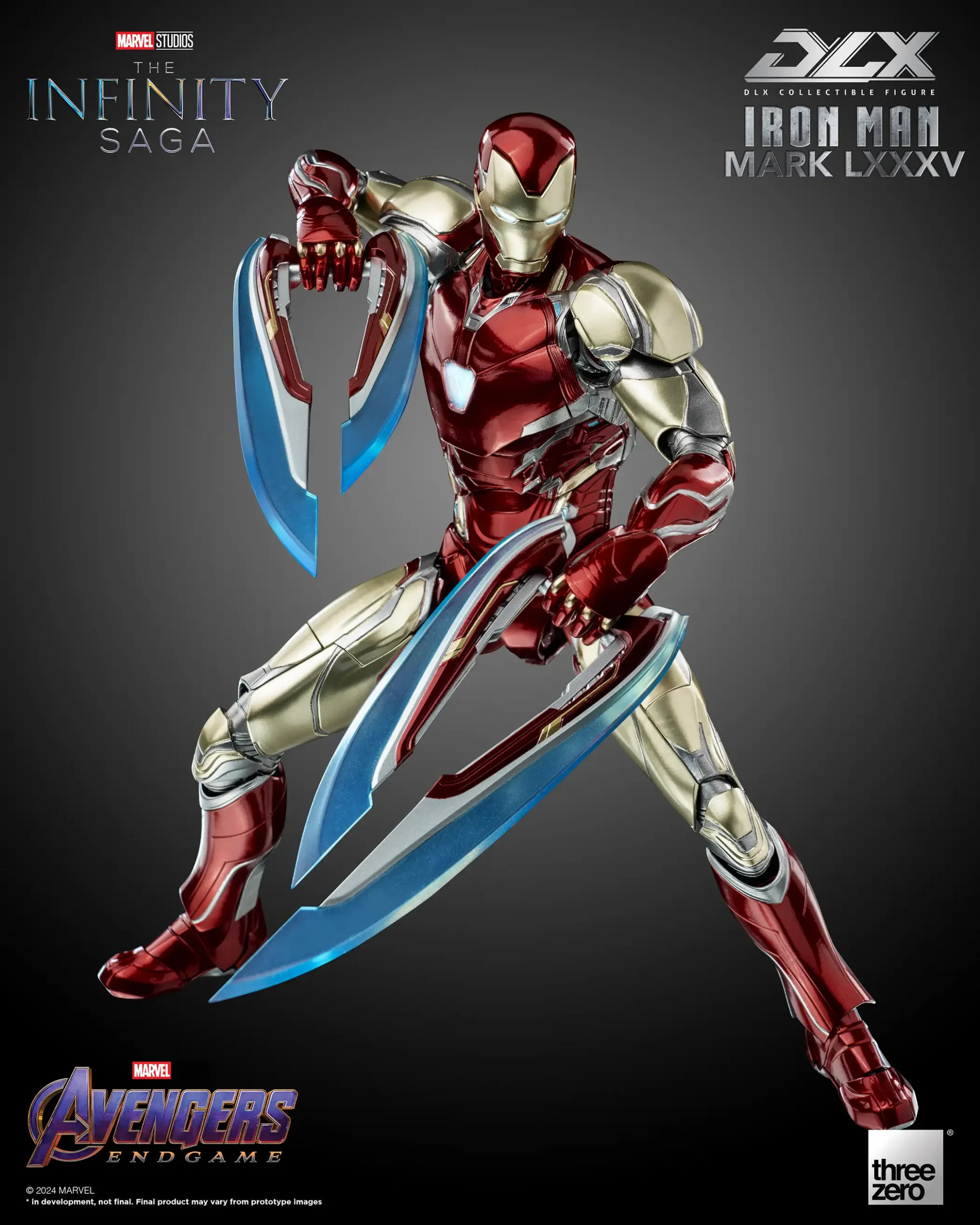Marvel Studios: The Infinity SagaDLX Iron Man Mark 85 – threezero 